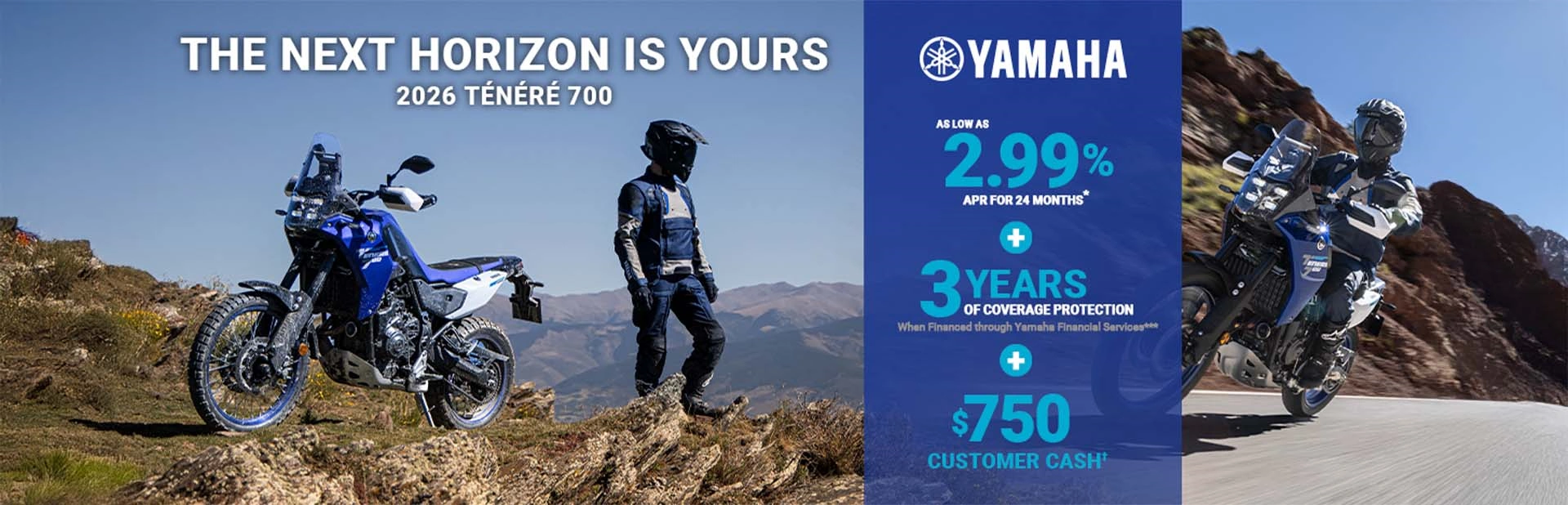 Read more about the article LIMITED TIME OFFERS ON TÉNÉRÉ 700!* – Dirt Bikes